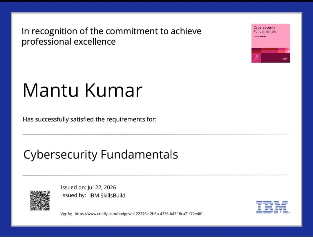Cyber Security Fundamentals — IBM